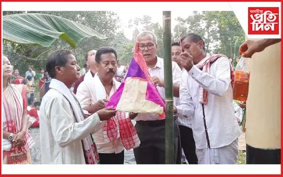 ধূপধৰাত গোৱালপাৰা জিলা কৃষি বিভাগৰ উদ্যোগত কাতি বিহু পালন... 