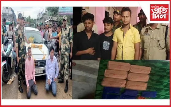 কাছাৰত প্ৰায় ৮ কোটি টকাৰ য়াবা টেবলেটসহ আটক ৫জন 
