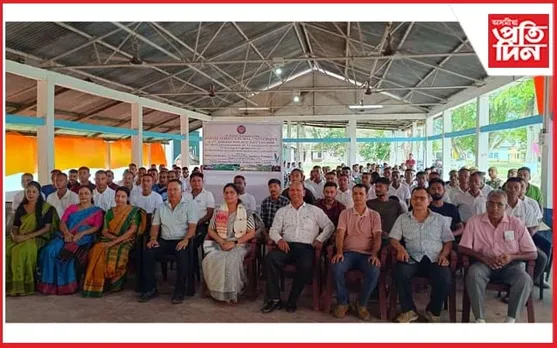 বঢ়মপুৰ নৱম অসম আৰক্ষী বাহিনীত লা খেতিৰ এদিনীয়া প্ৰশিক্ষণ