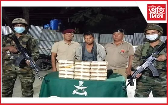 মিজোৰামত ৪৫ কোটি টকাৰ মেথামফেটামাইন টেবলেট জব্দ