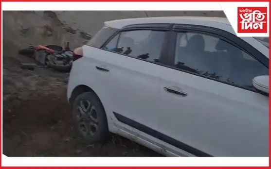 জামুগুৰিহাটৰ নৱনিৰ্মীত চাৰিলেনযুক্ত পথত দুৰ্ঘটনাঃ দুই ছাত্ৰী আহত...