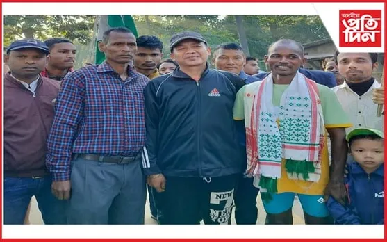 ঐক্য আৰু সততাৰ বাণী লৈ দিপন চাওৰাৰ মাৰাথান দৌৰ