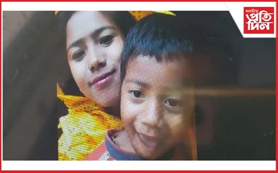 ৩বছৰীয়া সন্তানসহ সন্ধানহীন মহিলা