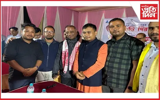 ওৰাঙত পৰিবহন মন্ত্ৰী পৰিমল শুক্লবৈদ্যৰ পথ সুৰক্ষা সজাগতা কাৰ্যসূচী