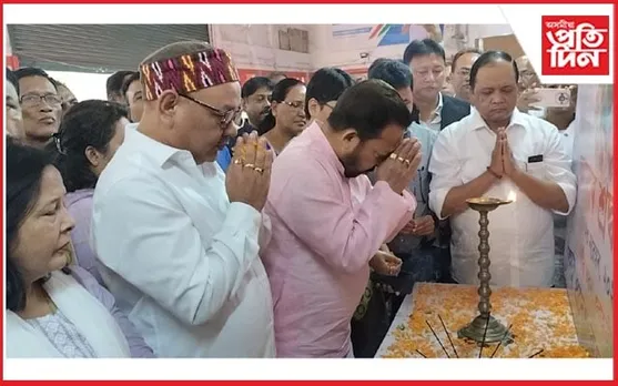 তৃতীয় মৃত্যু বার্ষিকীত ৰাজীৱ ভৱনত প্রাক্তন মুখ্যমন্ত্ৰী তৰুণ গগৈক স্মৰণ...