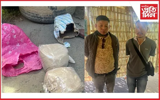 বৰপথাৰত প্ৰায় ৯২ টকাৰ ড্ৰাগছ জব্দ