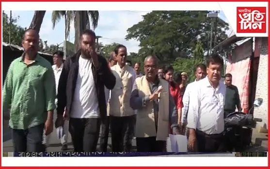 কঁহৰাত উপস্থিত বিধায়ক মৃণাল শইকীয়া