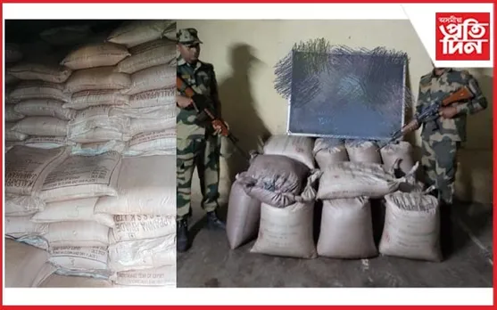 বাংলাদেশলৈ সৰবৰাহৰ চেষ্টা চলোৱা ১১ লাখৰো অধিক মূল্যৰ সামগ্ৰী জব্দ...