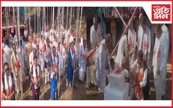 মনহা পাৰ ঘাটত শ্যামা পূজা আৰু দীপান্বিতা উৎসৱৰ মহাৰজত জয়ন্তী আৰম্ভ