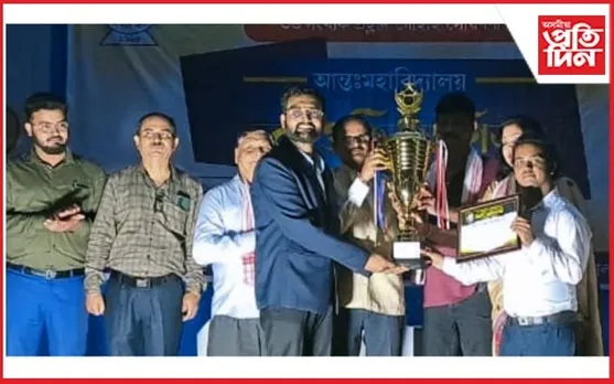 ঢকুৱাখনা মহাবিদ্যালয়ৰ প্ৰহ্লাদ গোঁহাই স্মাৰক তৰ্ক প্ৰতিযোগিতাত হৰ্ষজিৎ সিঙ শ্ৰেষ্ঠ...