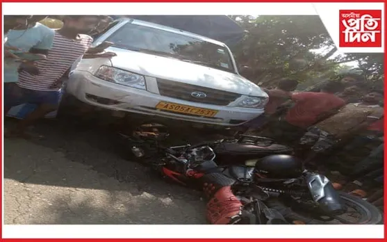 কামপুৰ-কচুৱা পথত দুৰ্ঘটনা : গুৰুতৰভাৱে আহত এজন