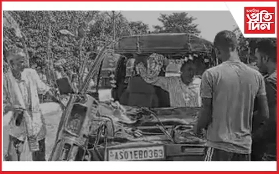 ৰৌতাত পথ দুৰ্ঘটনা : গুৰুতৰভাৱে আহত ৮ জন যাত্ৰী