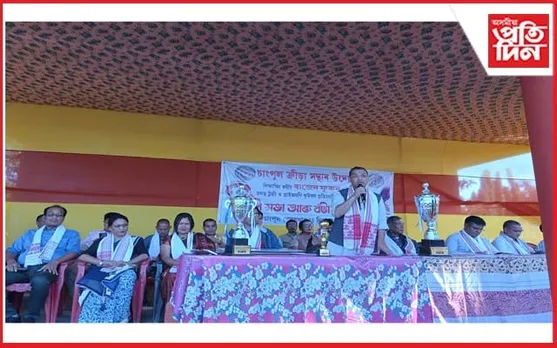 'ৰাজেন ফুকন ফুটবল প্ৰতিযোগিতা'ত দীঘলী চাহ বাগিচা চূড়ান্ত বিজয়ী