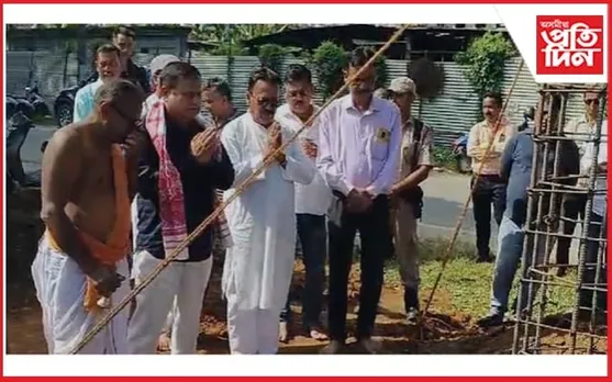 শংকৰদেৱ শিশু নিকেতন, বিশ্বনাথৰ তোৰণ নিৰ্মাণৰ শুভাৰম্ভণ বিধায়ক প্ৰমোদ বৰঠাকুৰৰ..