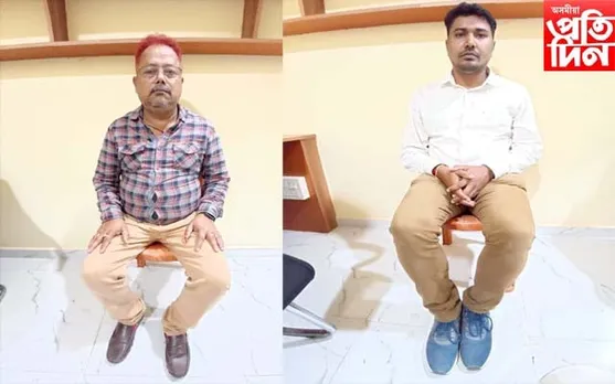 লংকাত উৎকোচ লৈ হাত দাঙিলে ২ অভিযন্তাসহ কম্পিউটাৰ সহায়কে