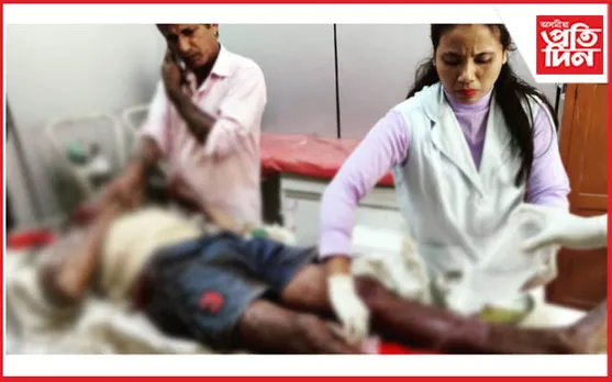 কলিয়াবৰত বনৰীয়া ম'হৰ আক্ৰমণত গুৰুতৰভাৱে আহত এজন...