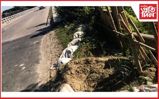 লোকনিৰ্মাণ বিভাগৰ অৱজ্ঞা : মৰণফাণ্ডত পৰিণত ঢকুৱাখনাৰ ৰাজপথ