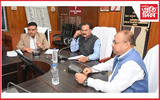 খেল মহাৰণ আৰু অসম সাংস্কৃতিক মহাসংগ্ৰামৰ পৰ্যালোচনা মন্ত্ৰী চন্দ্ৰমোহন পাটোৱাৰীৰ