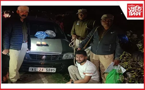 কাছাৰৰ সোণাইত হেৰইনসহ দুজনক আটক