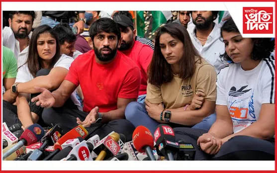 মল্লযুঁজাৰুৰ প্ৰতিবাদৰ মাজতে ভাৰতীয় অলিম্পিক সন্থাই গঠন কৰিলে তদৰ্থ সমিতি