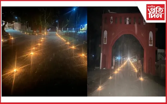 ঐতিহাসিক চৰাইদেউ মৈদামত চ্যুকাফাক স্মৰণ কৰি ১০০১ বন্তি গছি প্ৰজ্বলন