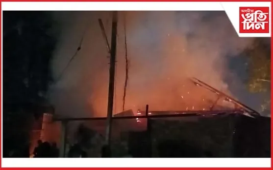 ওদালগুৰিত ভয়ংকৰ অগ্নিকাণ্ড