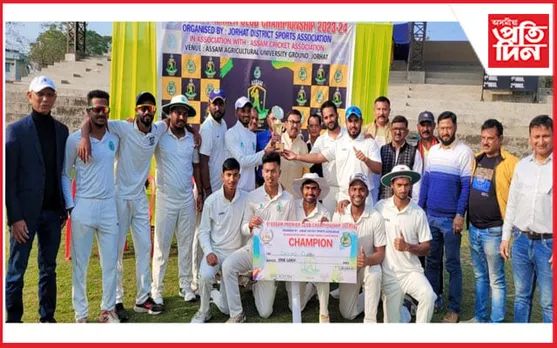 অসম প্ৰিমিয়াৰ ক্লাব চেম্পিয়নশ্বিপৰ জয়হিন্দ ক্লাবৰ খিতাপ অৰ্জন 