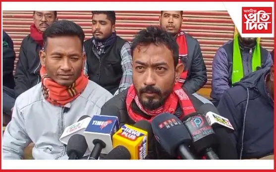 কমাৰবন্ধাত সাংবাদিকৰ অৱস্থান ধৰ্মঘট