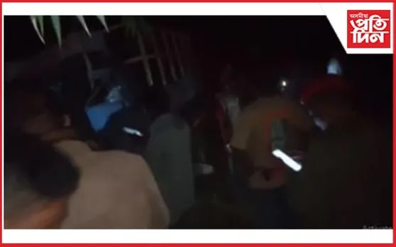 উৰুকাৰ নিশা লখিমপুৰত ভয়ংকৰ পথ দুৰ্ঘটনা...