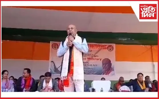 হাগ্ৰামাৰ উপস্থিতিত তামুলপুৰত বি পি এফৰ যোগদান সমাৰোহ