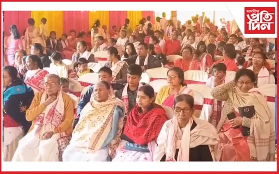 লোকে লোকাৰণ্য কামপুৰৰ ঐতিহাসিক মাধৱ থানৰ বাকৰি