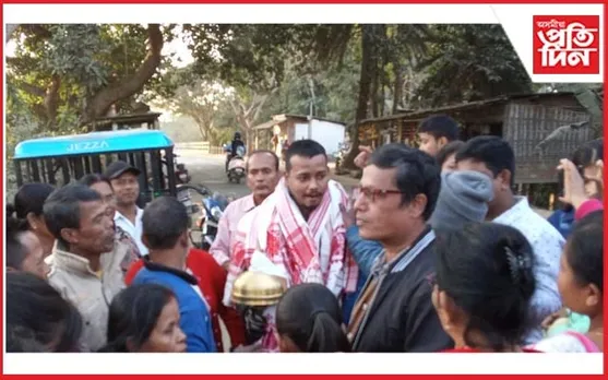 APSত ১৭নং স্থানত জিলিকিল কামপুৰৰ ভাস্কৰ শিখা শইকীয়া 