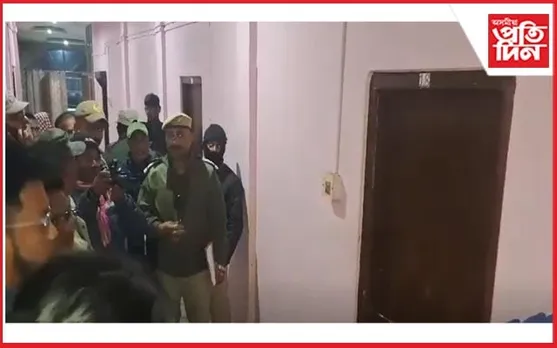 হোটেলৰ কোঠাত ওলমি থকা অৱস্থাত যুৱতীৰ মৃতদেহ উদ্ধাৰ