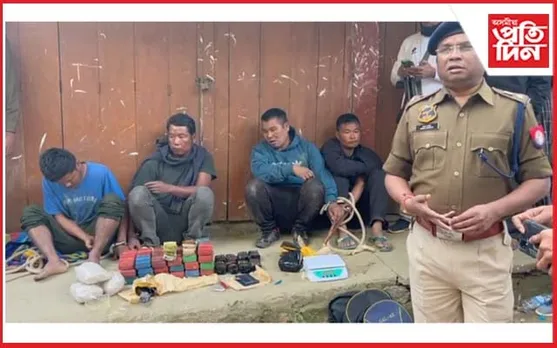 কাছাৰত কোটি টকাৰ য়াবা টেবলেটসহ ৪জন সৰবৰাহকাৰীক গ্ৰেপ্তাৰ