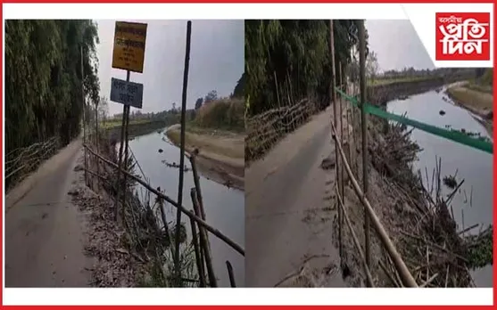 চামপৰা নদী সৃষ্ট তাণ্ডৱ ৰোধিবলৈ গঞাই বান্ধিছে টঙালি