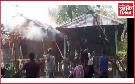 মাজুলীত ভয়ংকৰ অগ্নিকাণ্ড
