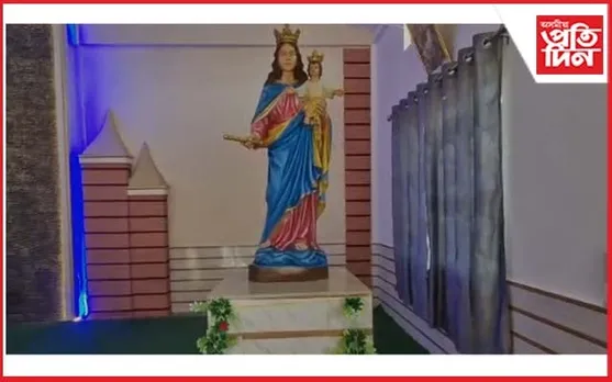 জামুগুৰিহাটৰ জেৰোচালিম গাঁৱত গীৰ্জা ঘৰৰ শুভ উদ্বোধন