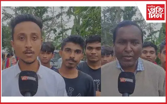বৰহোলা ইকৰাণি পঞ্চায়তৰ অন্তৰ্গত বিধস্ত পথ মেৰামতি দাবীত উত্তাল প্ৰতিবাদ