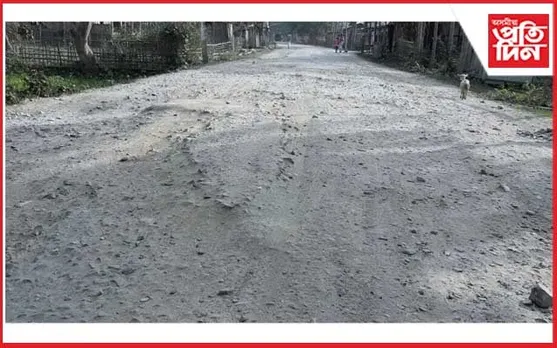 শালমাৰা-আন্ধেৰীঘাট গড়কাপ্তানি পথৰ দুৰৱস্থা