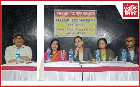 কাছাৰত "নতুন ভাৰত সাক্ষৰতা কাৰ্যসূচী"ৰ জৰীপত হতাশাজনক ছবি