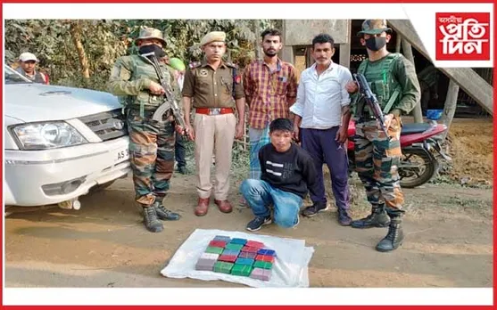 কাছাৰত ২.৯ কোটি টকাৰ হেৰ'ইন জব্দ
