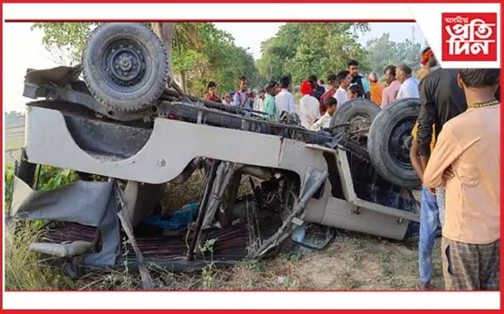 উত্তৰ প্ৰদেশত শোকাৱহ পথ দুৰ্ঘটনা