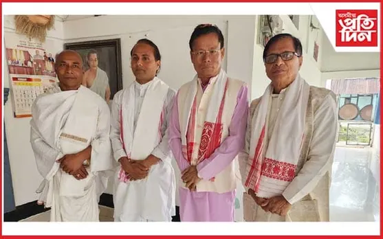 উত্তৰ কমলাবাৰী সত্ৰৰ ৩গৰাকী শিল্পীলৈ সংগীত-নাটক অকাডেমি বঁটা