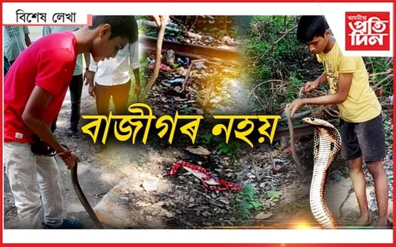 মোডী, মুৰ্মুৰ মন জয় কৰা- 'দ্য স্নেক বয়'