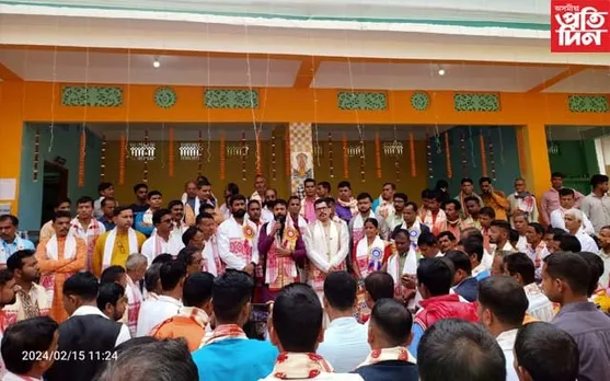ৰঙিয়া বিছেন্নালাত শ্ৰী শ্ৰী মহাবিষ্ণু যজ্ঞ মহোৎসৱৰ হীৰক জয়ন্তী আৰম্ভ...