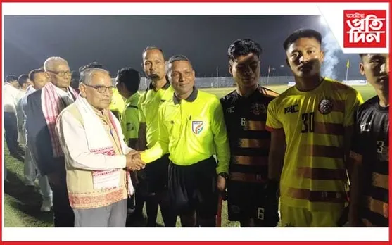 যোৰহাটত এটিপিএ শ্বিল্ড ফুটবল আৰম্ভ