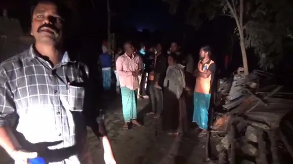 বাইহাটা চাৰিআলিত বিধ্বংসী অগ্নিকাণ্ড...