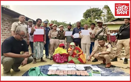কাছাৰৰ ধলাইত ১২ কেজি হেৰ'ইনসহ দুগৰাকী মহিলা গ্ৰেপ্তাৰ 