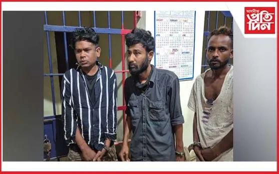 টেঙাখাতত তিনি ছাগলী চোৰ গ্ৰেপ্তাৰ