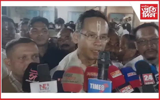 মৰিয়নিৰ অখণ্ড কীৰ্তন কাৰ্যসূচীত গৌৰৱ গগৈ
